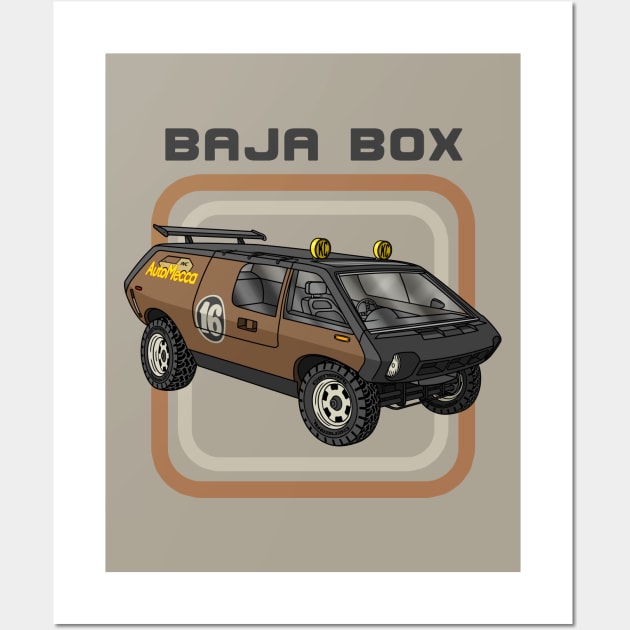 Brubaker Box Baja Style Vehicle Wall Art by Guyvit